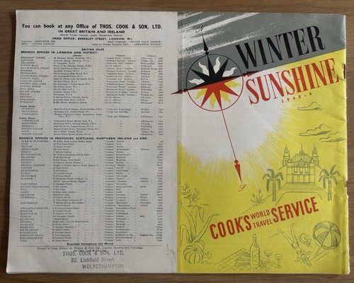 1940 cook holiday - cook's, winter