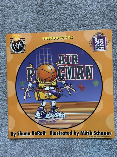 Air pogman book tattoo - book.,