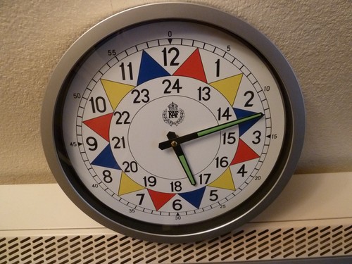 Raf sector wall clock 30cm - wall,