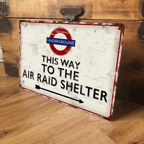 Air raid shelter metal - air,